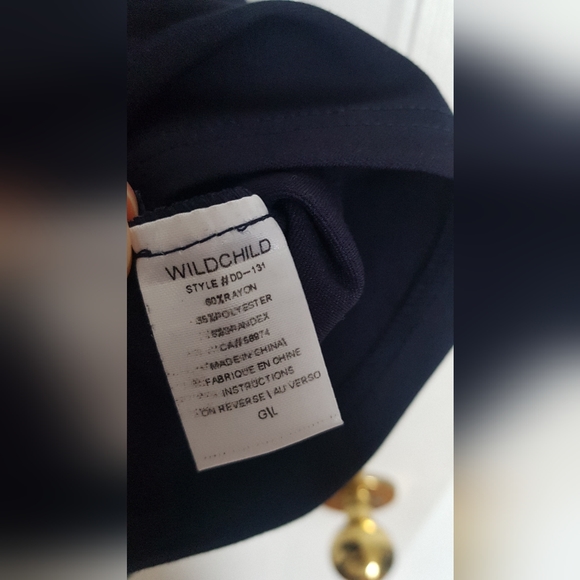 Navy and black mesh skater dress - Picture 5 of 5